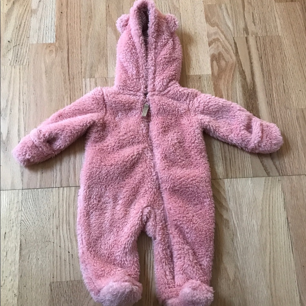 Carter’s Pink Sherpa Fleece Suit